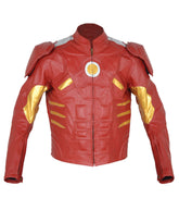 Classyak Men Genuine Leather Motorbike Jacket